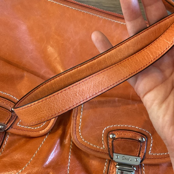 Coach Poppy Shimmer Hobo Bag - Picture 4 of 16